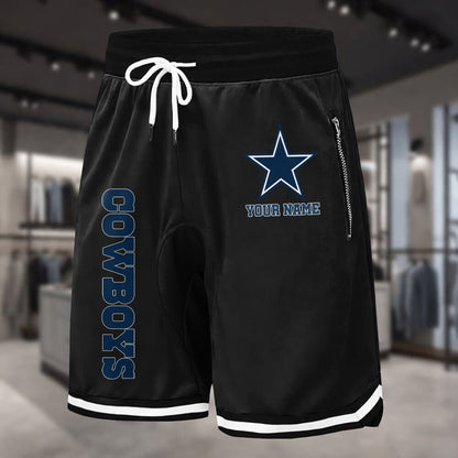 PREMIUM NFL X DAL Summer Fitness Breathable Basketball Shorts NDT LVH 60426
