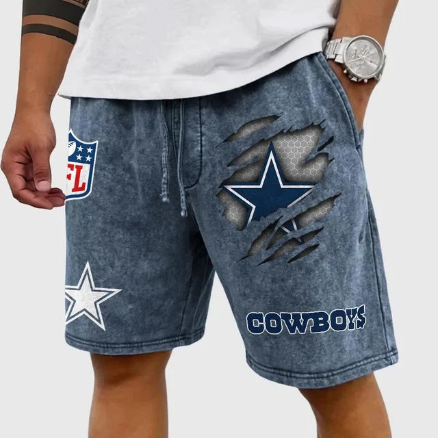 PREMIUM NFL X DC Wash Shorts FOR SUMMER HOLIDAY NDT NTN 030426