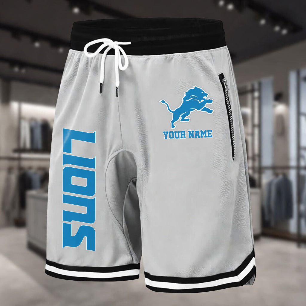 PREMIUM NFL X DET Summer Fitness Breathable Basketball Shorts NDT LVH 60426