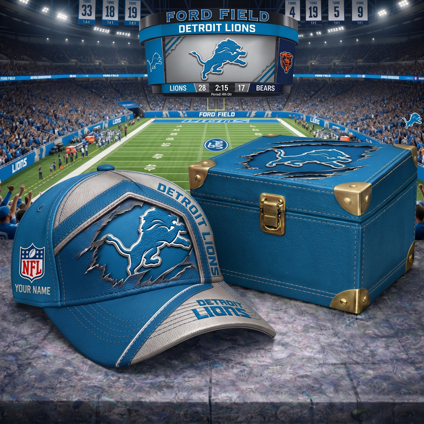 PREMIUM NFL X DL CRACK CUSTOME NAME HAT LIMITED EDITIONS NDT VHM 220426