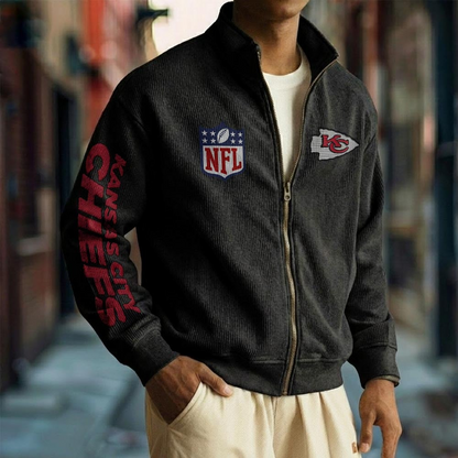 PREMIUM  NFL X FC Zipper Sweatshirt NDT VHM