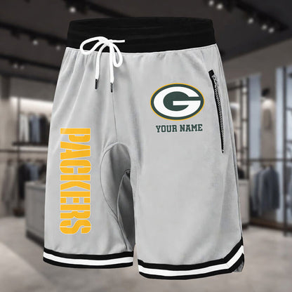 PREMIUM NFL X GB Summer Fitness Breathable Basketball Shorts NDT LVH 60426