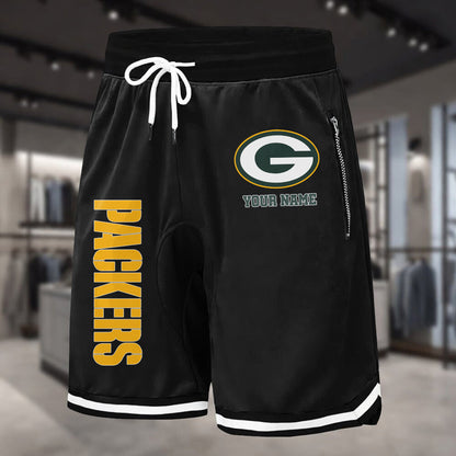 PREMIUM NFL X GB Summer Fitness Breathable Basketball Shorts NDT LVH 60426