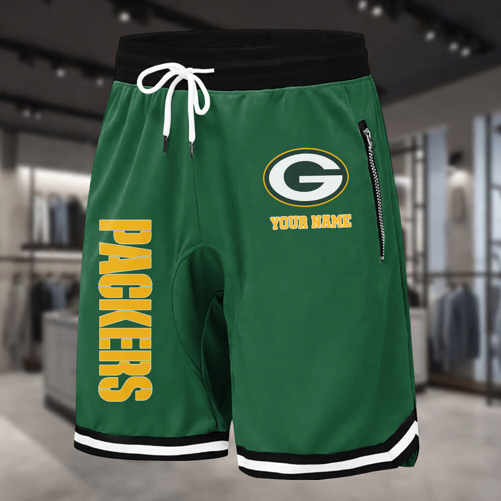 PREMIUM NFL X GB Summer Fitness Breathable Basketball Shorts NDT LVH 230426
