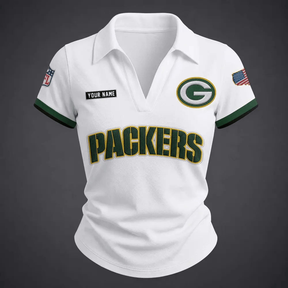 PREMIUM NFL X GBP Women�???s Collared Shirt FOR SUMMER HOLIDAY NDT VHM 090626