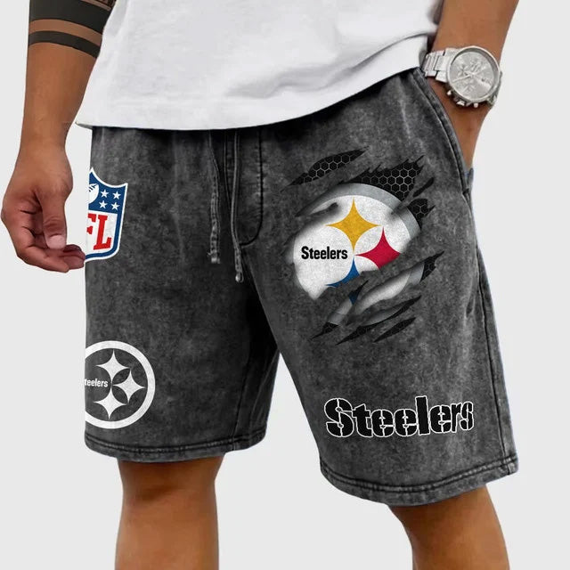 PREMIUM NFL X PS Wash Shorts FOR SUMMER HOLIDAY NDT NTN 030426