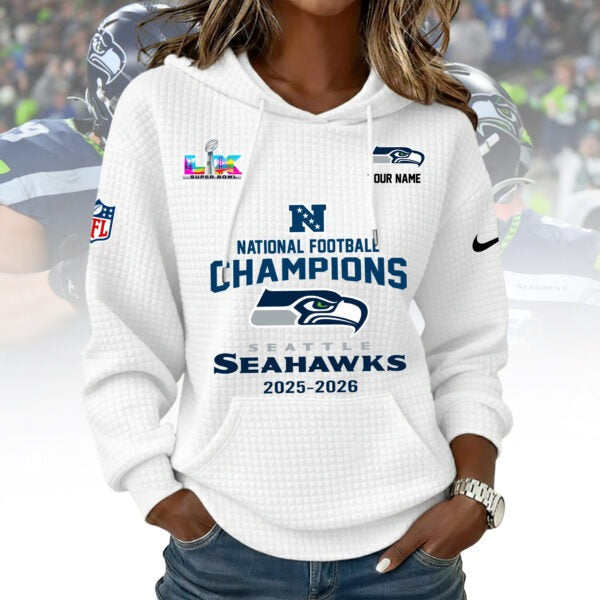 PREMIUM NFL X SEAHAW WOMEN WAFFLE FOR CHAMPIONSHIP NDT NHM