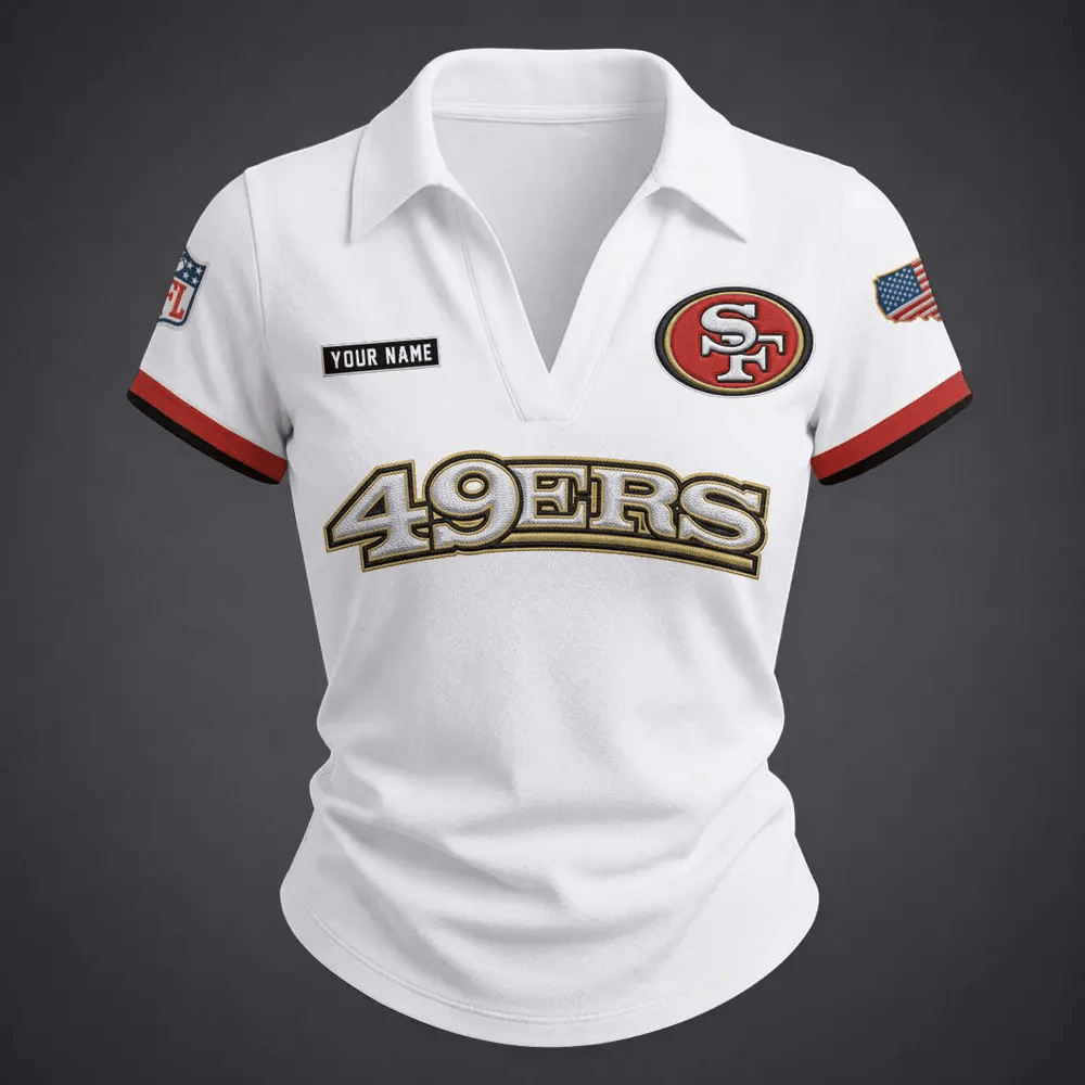 PREMIUM NFL X SF Women�???s Collared Shirt FOR SUMMER HOLIDAY NDT VHM 090626