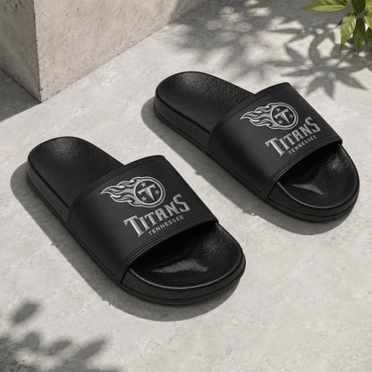 PREMIUM NFL X TT New Black Slippers All Size Custom Name FOR SUMMER HOLIDAY NDT VHM 160626