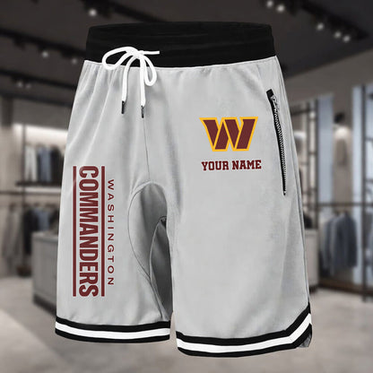 PREMIUM NFL X WAS Summer Fitness Breathable Basketball Shorts NDT LVH 60426