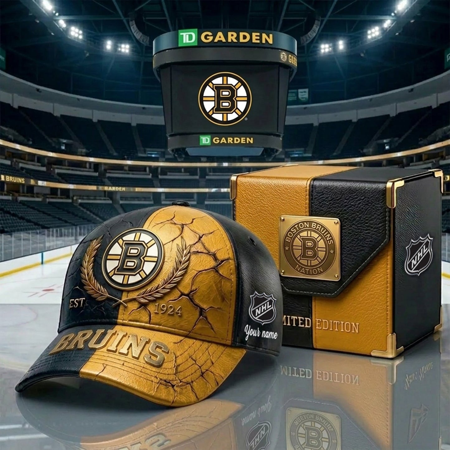 PREMIUM NHL X BB CRACK CUSTOM NAME V6 HAT NDT NHM 230426