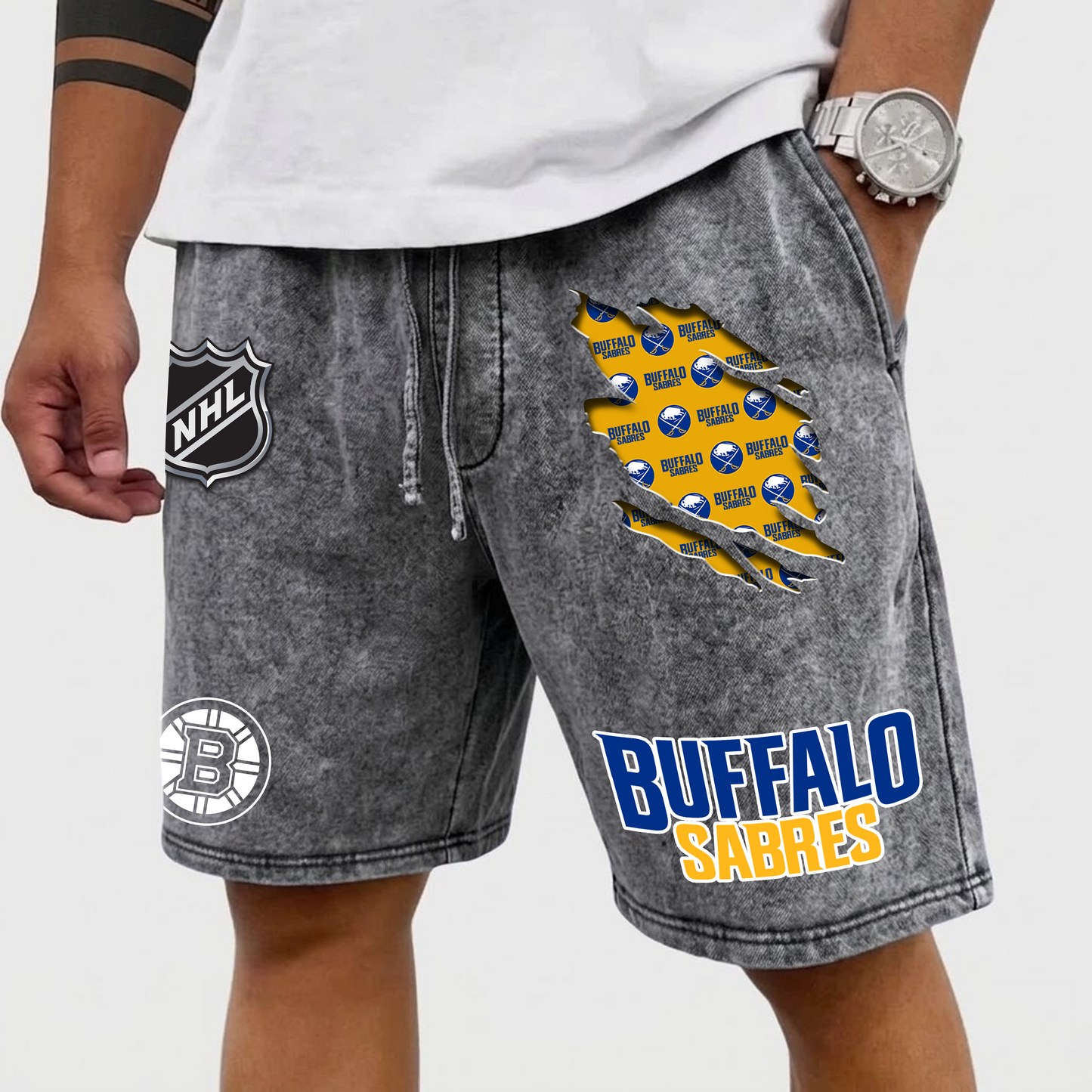 PREMIUM NHL X BS WASH SHORT FOR SUMMERS HOLIDAY V2 NDT VHM 080426