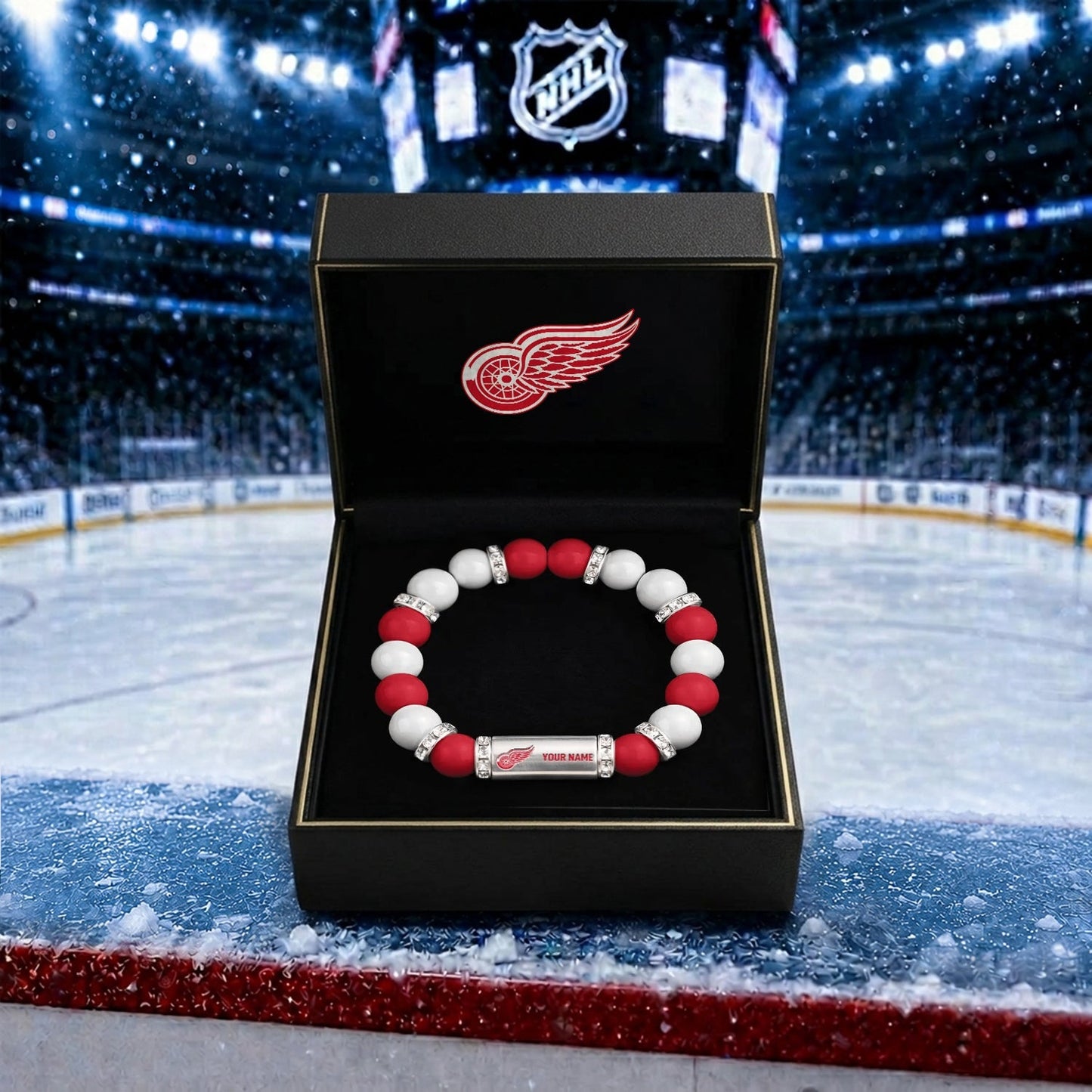 PREMIUM NHL X DRW Custom Name Handcrafted Lucky Energy Bracelet Gift For Fans - Limited Edition NDT NHM 270526