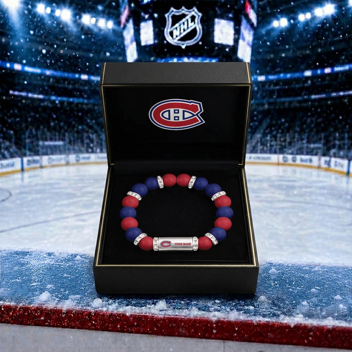 PREMIUM NHL X MC Custom Name Handcrafted Lucky Energy Bracelet Gift For Fans - Limited Edition NDT NHM 270526