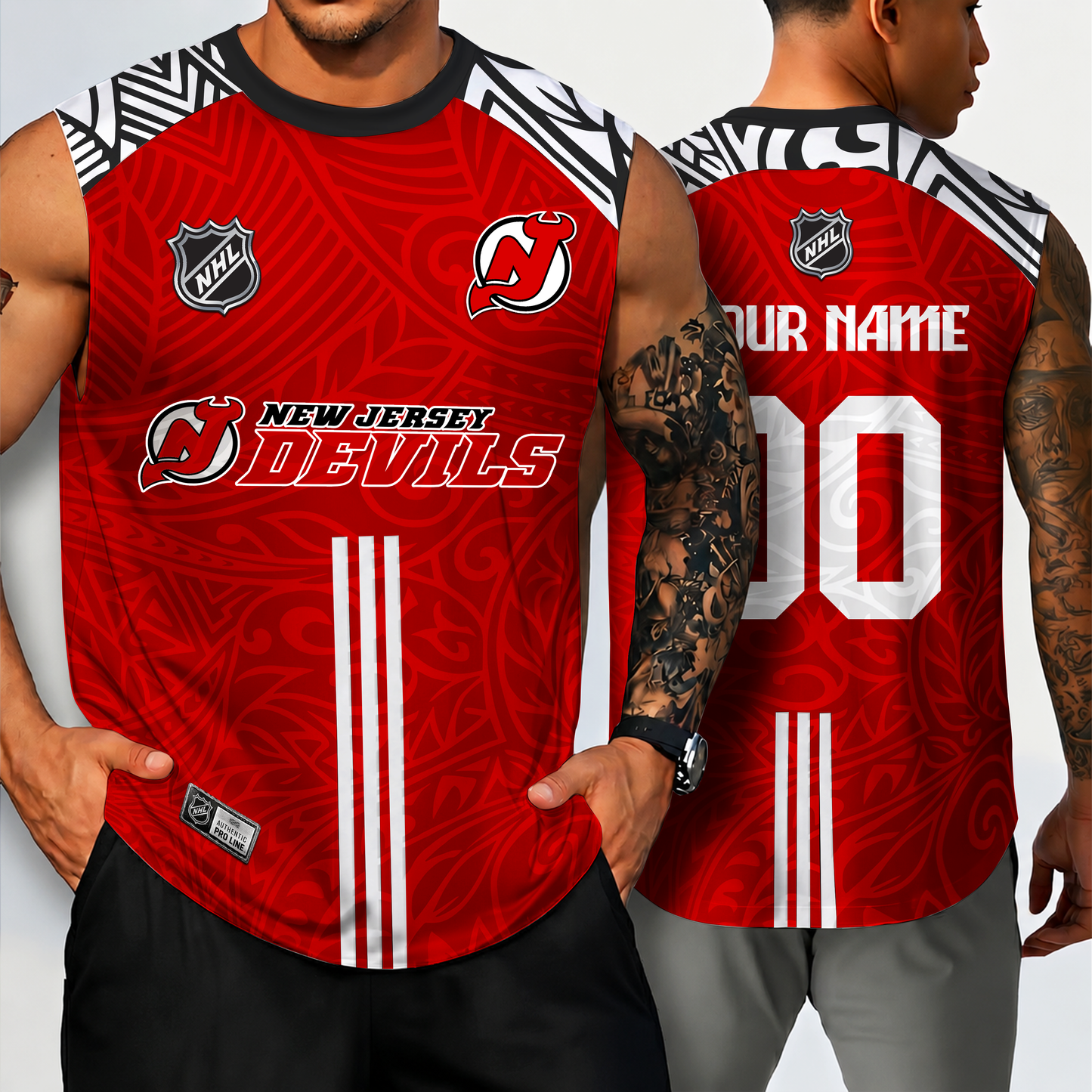 PREMIUM NHL X NJD Personalized Tank Top V2 Gift For Fans NDT VHM 160526