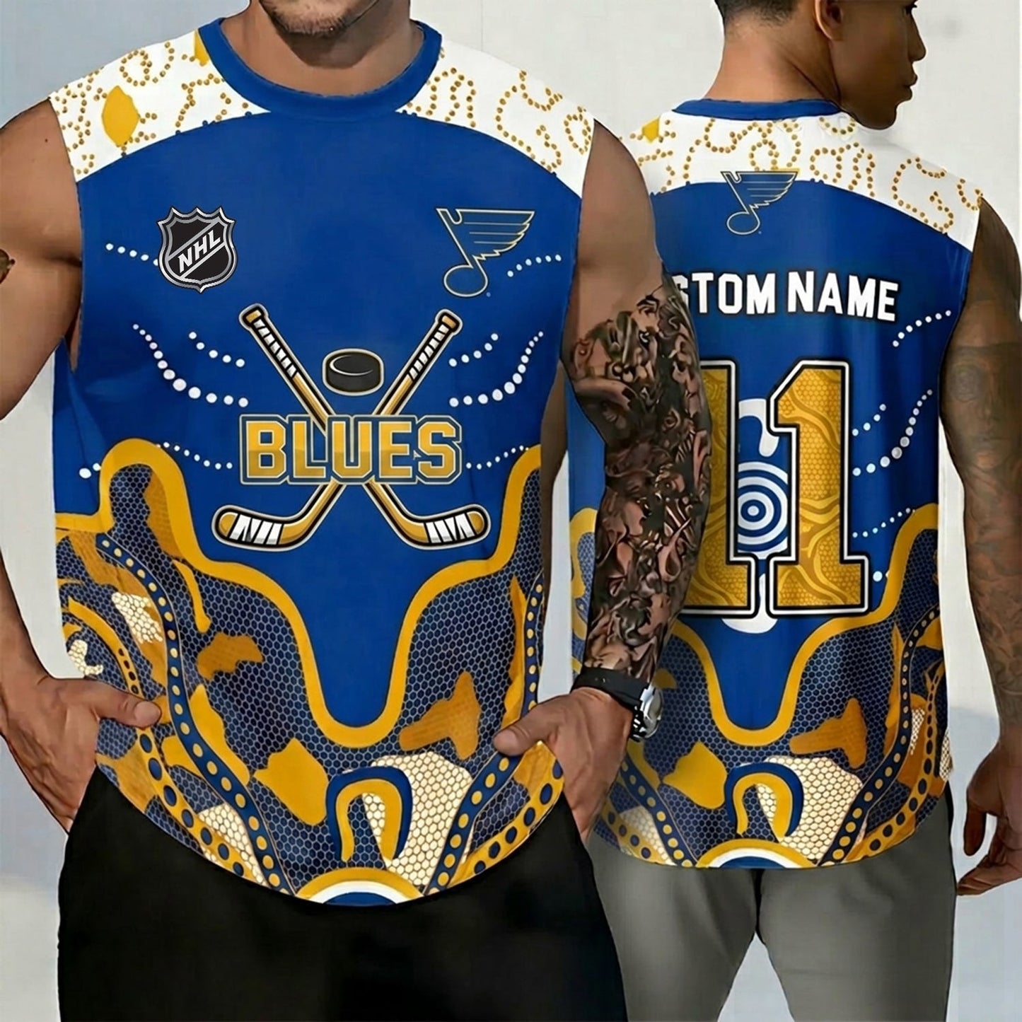 PREMIUM NHL X SLB Personalized Tank Top Limited Editions NDT NHM 160526