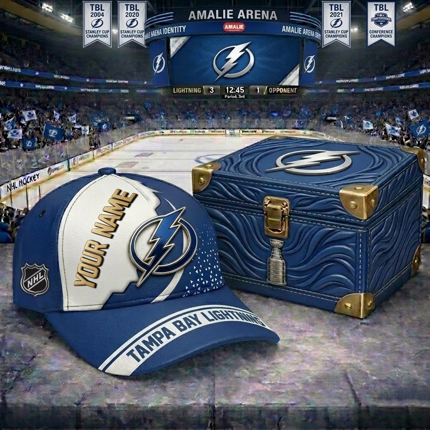 PREMIUM NHL X TBL CRACK CUSTOM NAME V4 HAT NDT NHM 200426