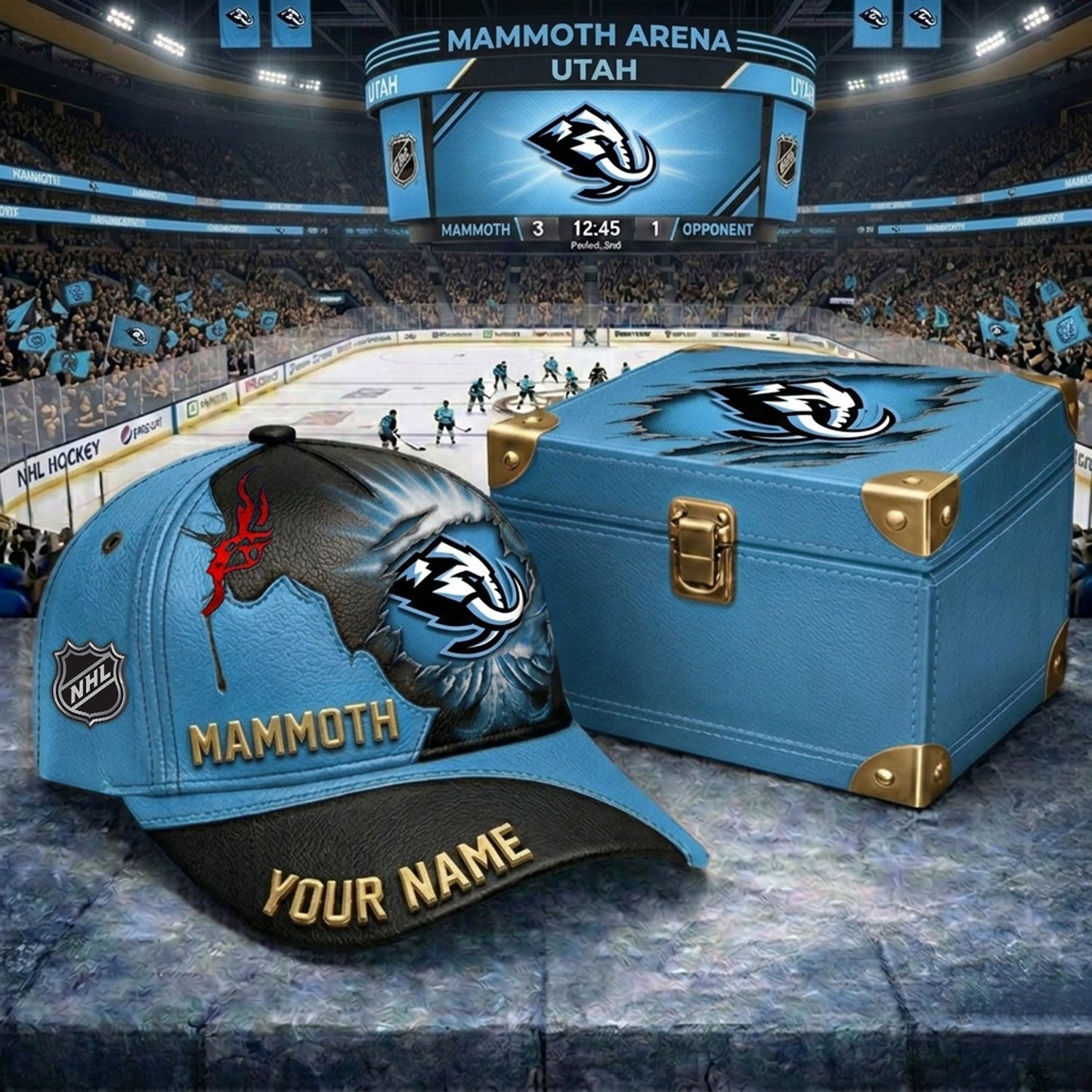 PREMIUM NHL X UM JESUS CRACK CUSTOM NAME HAT V30 NDT NHM 140526