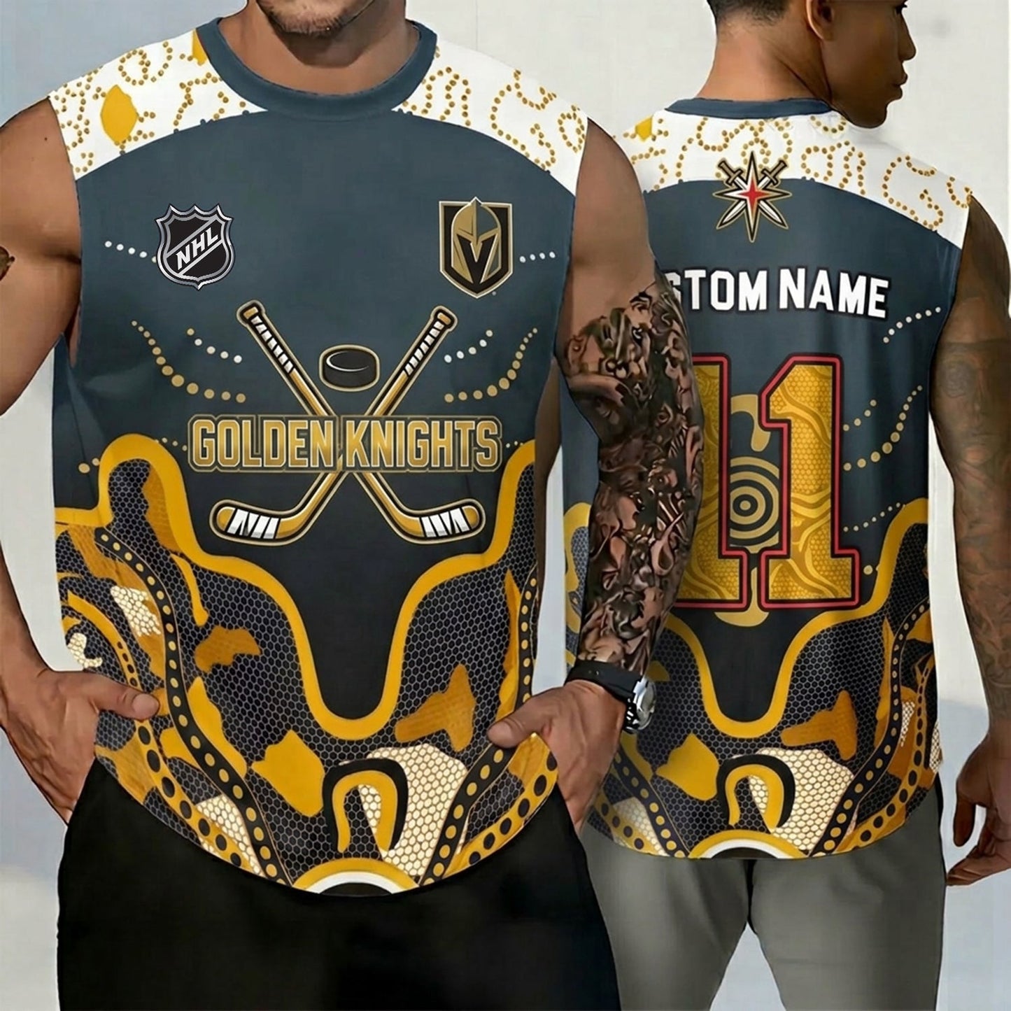 PREMIUM NHL X VGK Personalized Tank Top Limited Editions NDT NHM 160526
