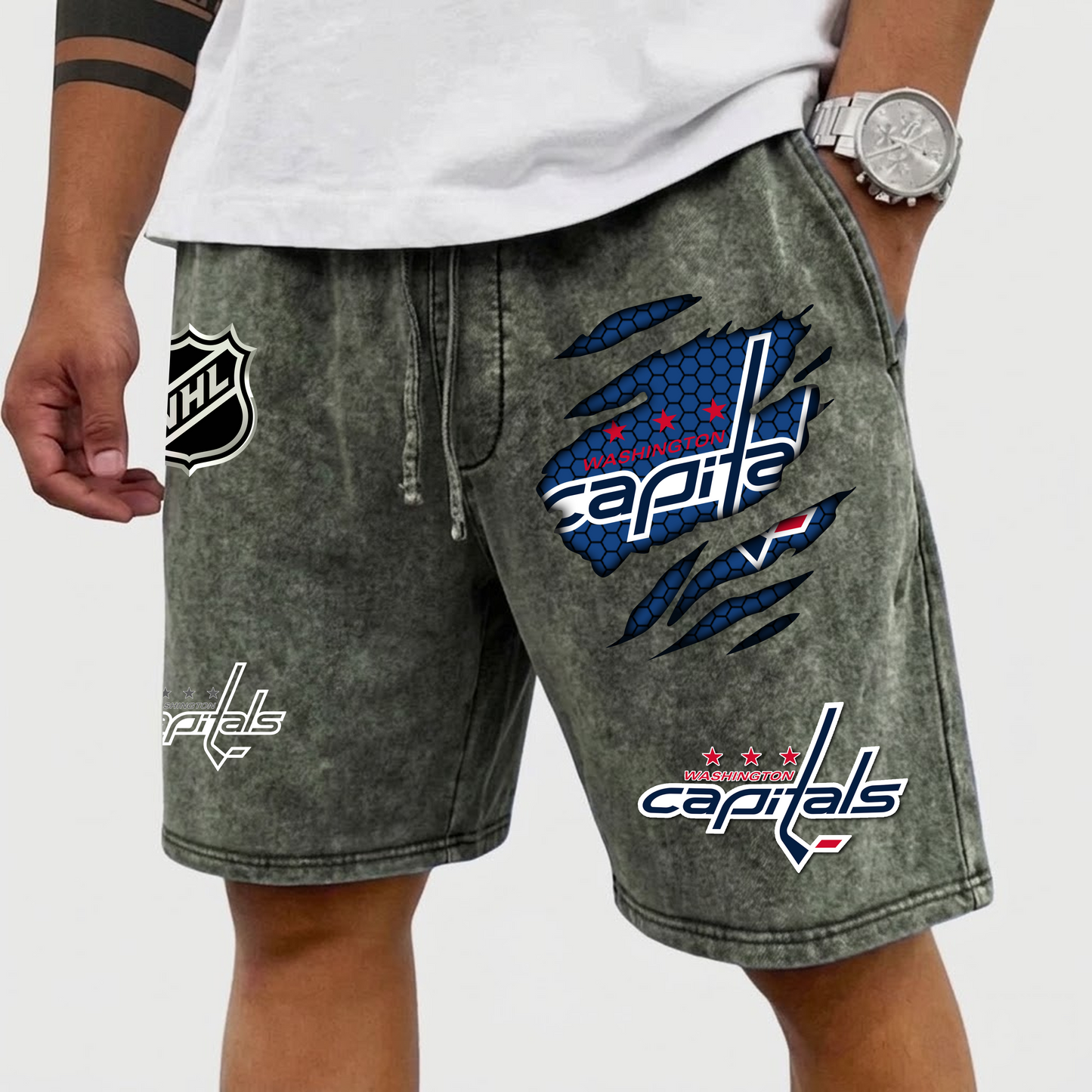 PREMIUM NHL X WC WASH SHORTS FOR SUMMER HOLIDAY NDT VHM  070426