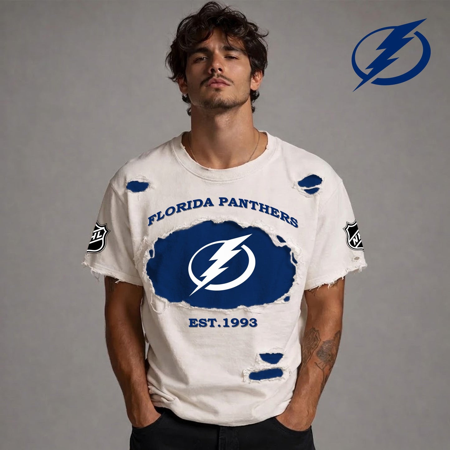 PREMIUM NHL  x FB RETRO WASH SHIRT NDT NTN 080426