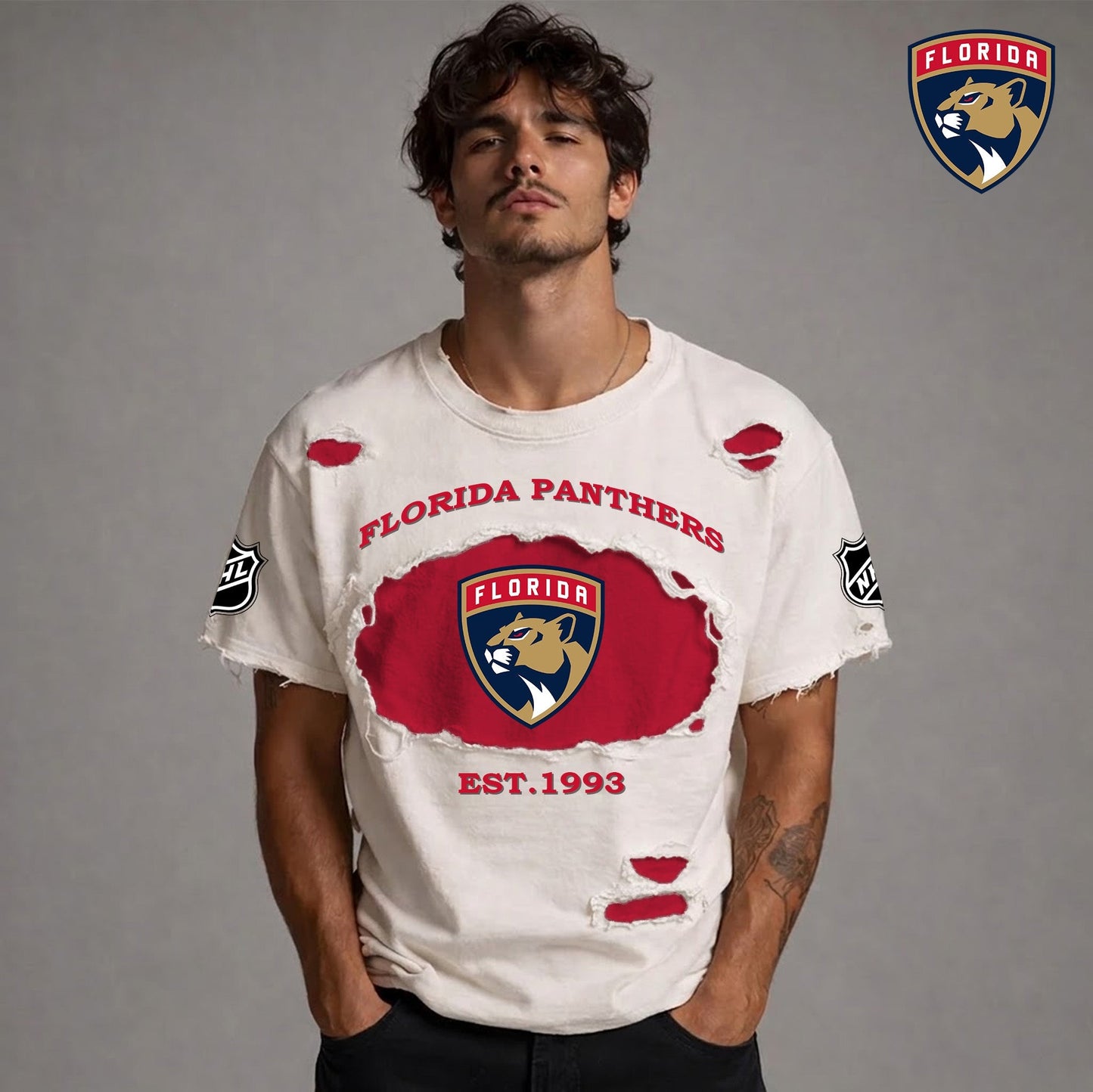 PREMIUM NHL  x FP RETRO WASH SHIRT NDT NTN 080426