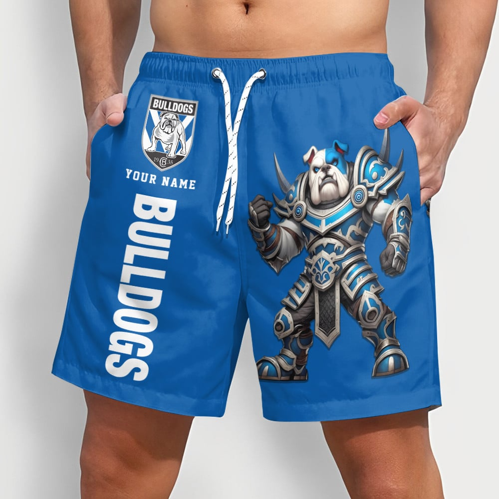 PREMIUM NRL  X B Sport Style Mascot Men Short Pants Custom NAME NDT NQK
