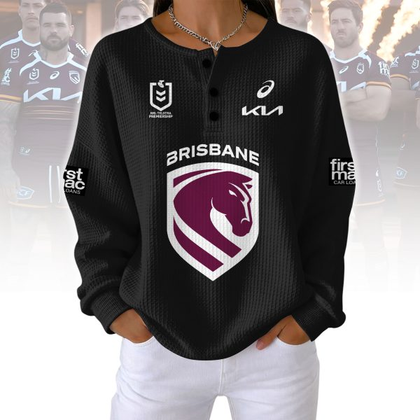 PREMIUM NRL X BB  Woman Waffle  Classic Hoodie NDT NQK 240326