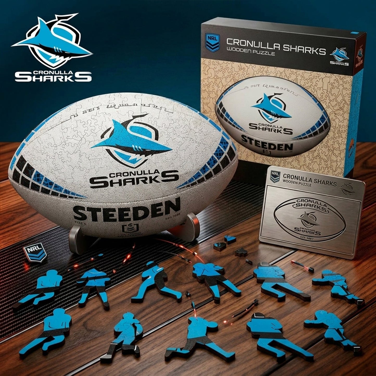 PREMIUM NRL X CSS 3D Wooden Puzzle Gift For Fan Limited Editions NDT NHM 030626