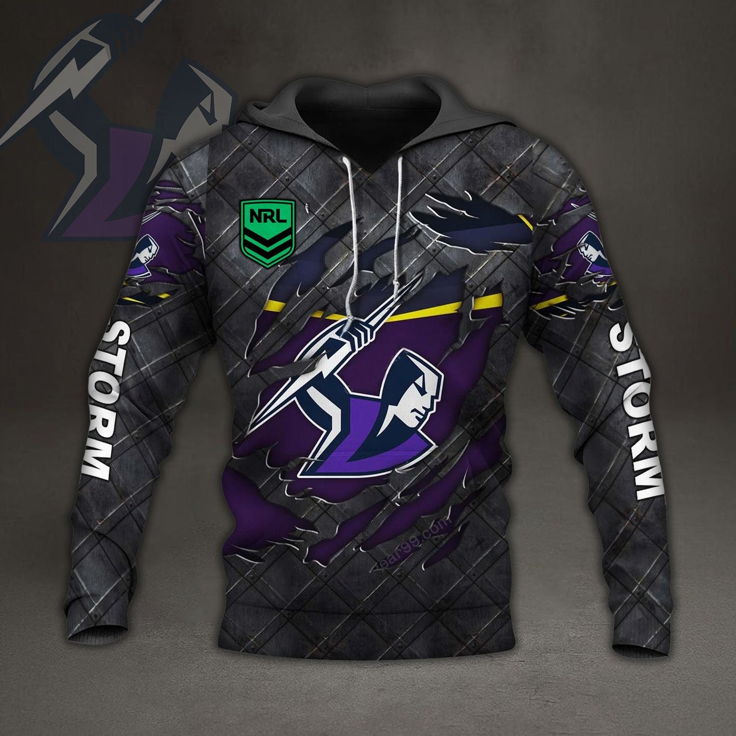 PREMIUM NRL X MS 3D HOODIE NDT NHM 150426