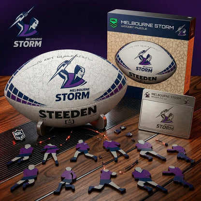 PREMIUM NRL X MS 3D Wooden Puzzle Gift For Fan Limited Editions NDT NHM 030626