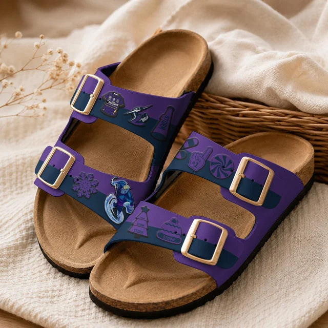 PREMIUM NRL  X MS Birken-Inspired Double-Strap Sandals For Summer Holiday NDT NTN 80526