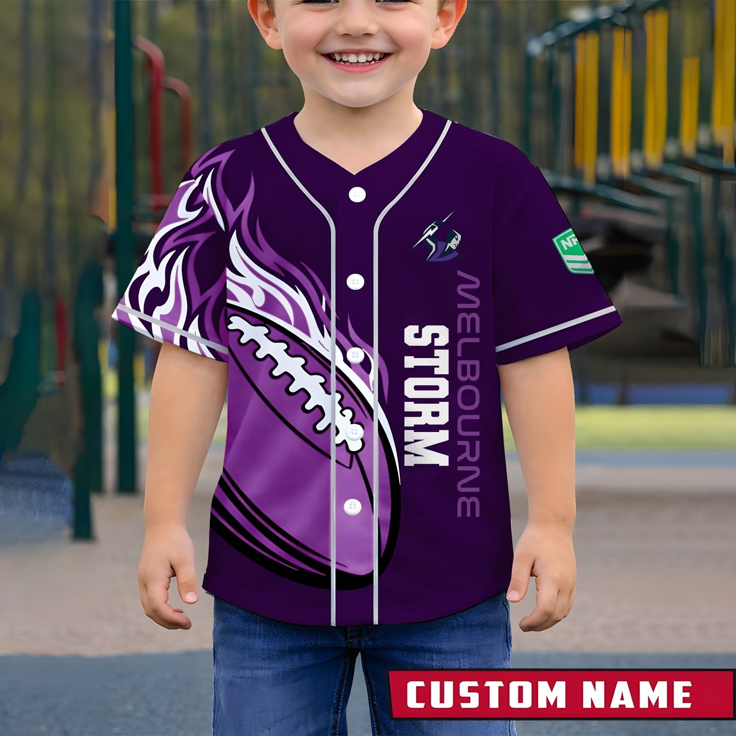 PREMIUM NRL X MS New Youth Baseball Jersey Limited Editions NDT LVH