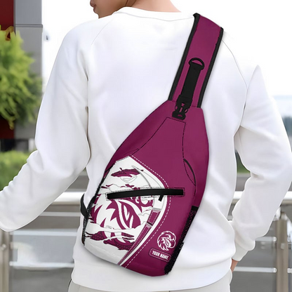 PREMIUM NRL  X MWSE New Style Sling Bag Custom  Name NDT VHM