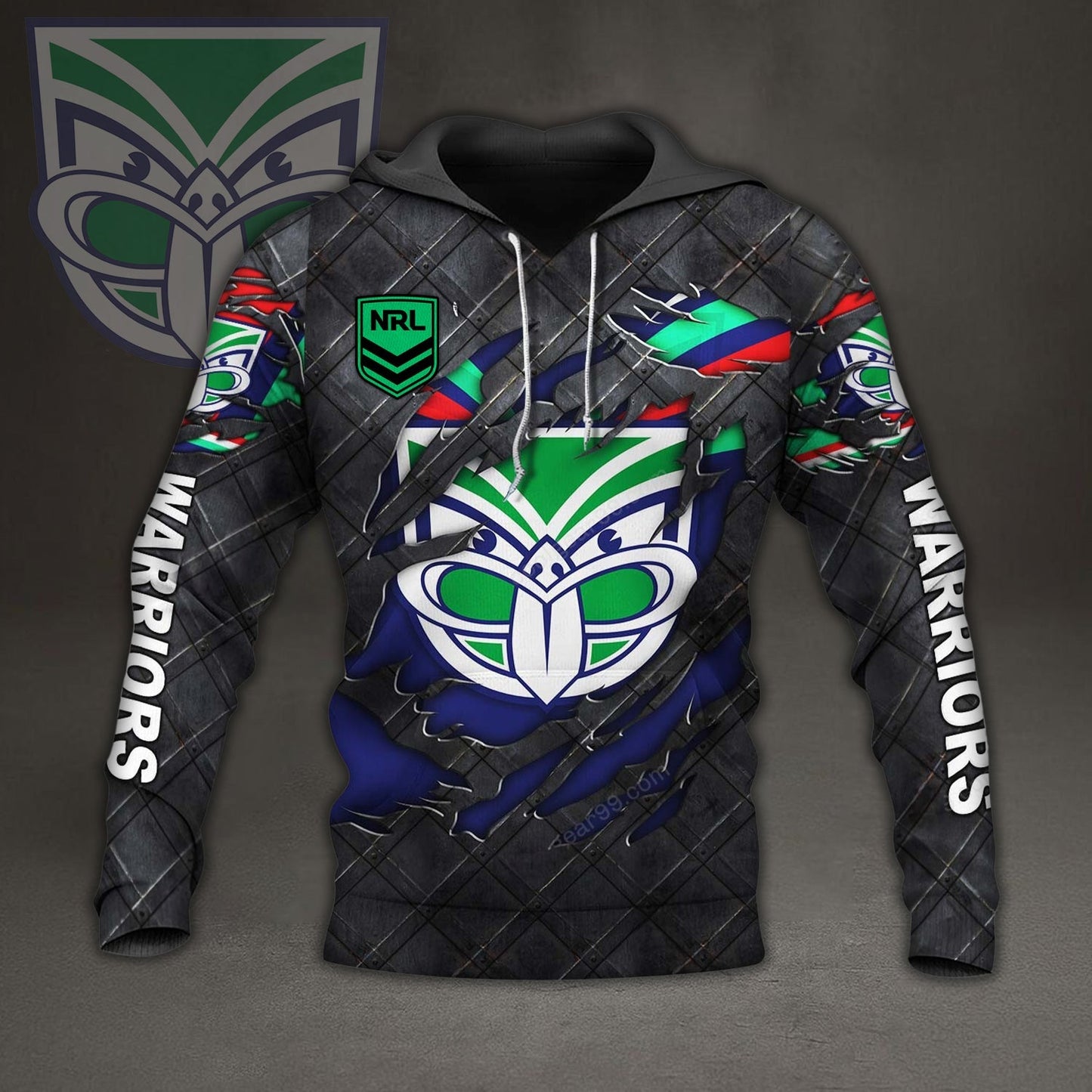 PREMIUM NRL X NZW 3D HOODIE NDT NHM 150426