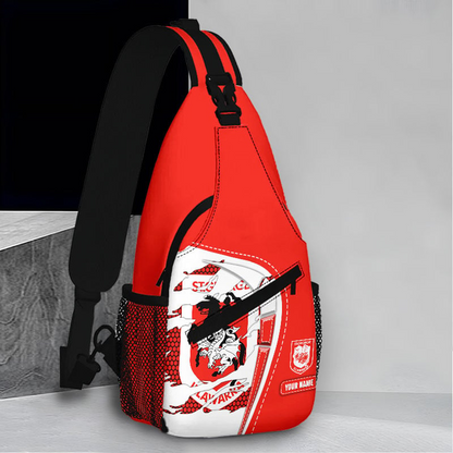 PREMIUM NRL  X SRID New Style Sling Bag Custom  Name NDT VHM