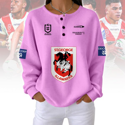 PREMIUM NRL X STG Woman Waffle  Classic Hoodie NDT NQK 240326