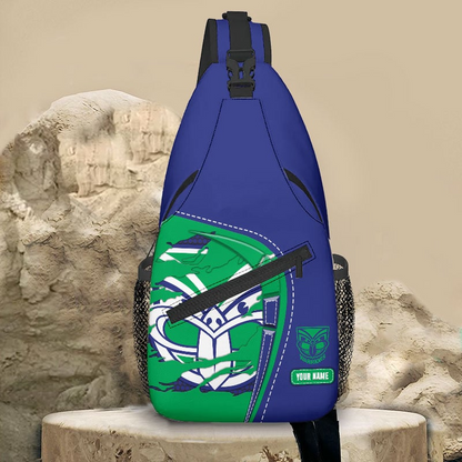 PREMIUM NRL  X WAR New Style Sling Bag Custom  Name NDT VHM