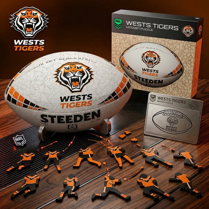 PREMIUM NRL X WT 3D Wooden Puzzle Gift For Fan Limited Editions NDT NHM 030626