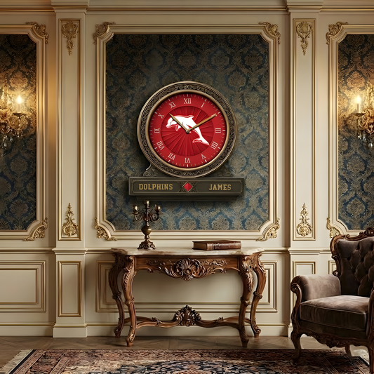 PREMIUM NRL X DOL ROYAL Acrylic Wall Clock For Sweet Home Limited Editions NDT LVH 260226