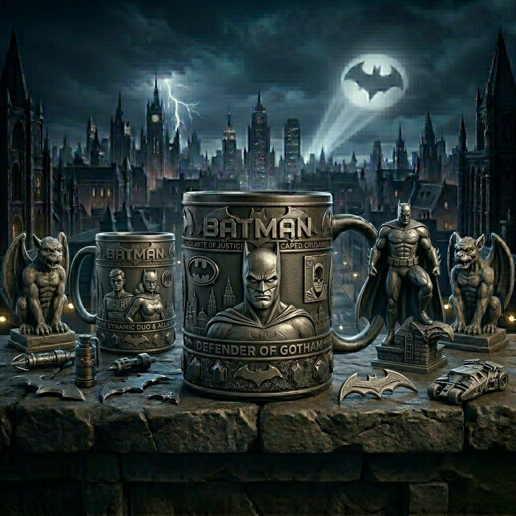 PREMIUM BAT X  3D Embossed Mug Collector's Edition V5 NDT NTN 020326