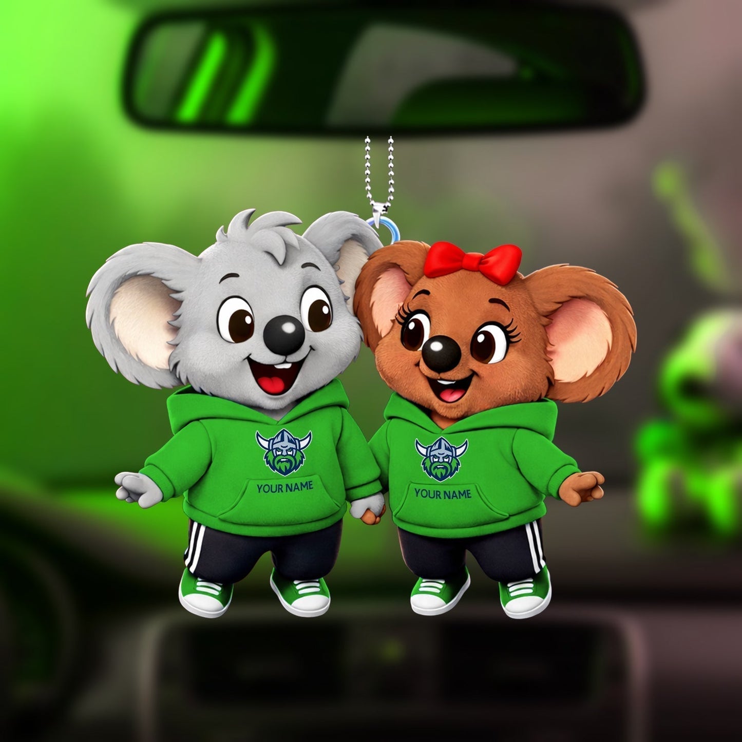 PREMIUM CR X Blinky Bill & Nutsy Car Ornament NDT NHM 040326