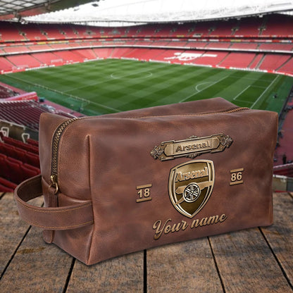 PREMIUM ?‹¨«‹¨«??‹¨«‹¨«‹¨«?‹¨«‹¨«? X ARS 3D EMBOSSED LEATHER TOILETRY BAG Limited Edition NDT NHM 020326