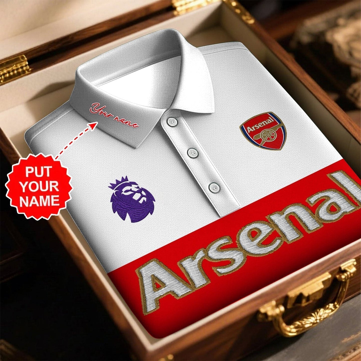 PREMIUM EPL X ARS ROYAL POLO SHIRT LIMITED EDITION V3 NDT NHM 120226