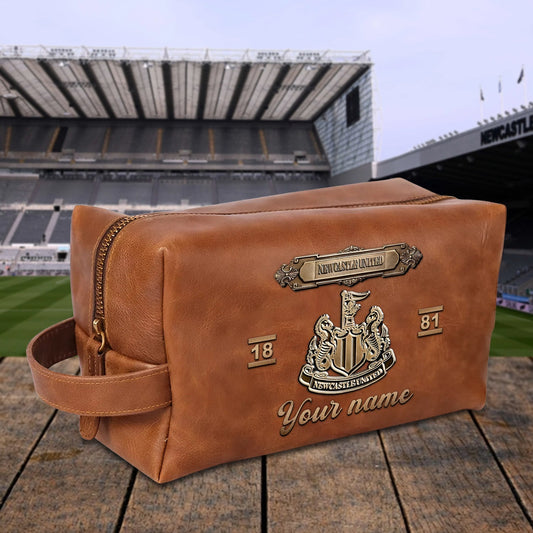 PREMIUM ?‹¨«‹¨«??‹¨«‹¨«‹¨«?‹¨«‹¨«? X NEW 3D EMBOSSED LEATHER TOILETRY BAG Limited Edition NDT NHM 020326