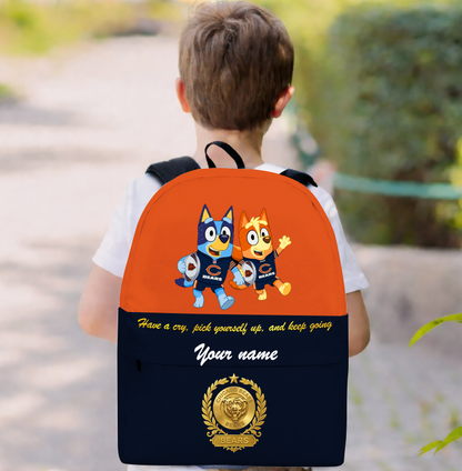 PREMIUM NFL X CB Schoolbag  Bluey & Bingo  Personalized Gifts For Son Limited Edition NDT VHM 050326