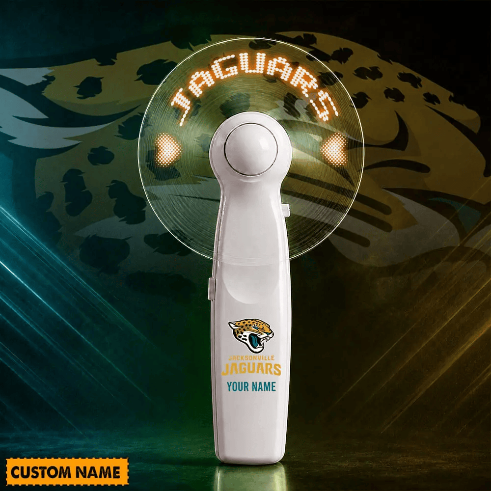 PREMIUM NFL X JAX USB Led Fan Custom Name Limited Editions NDT LVH240526