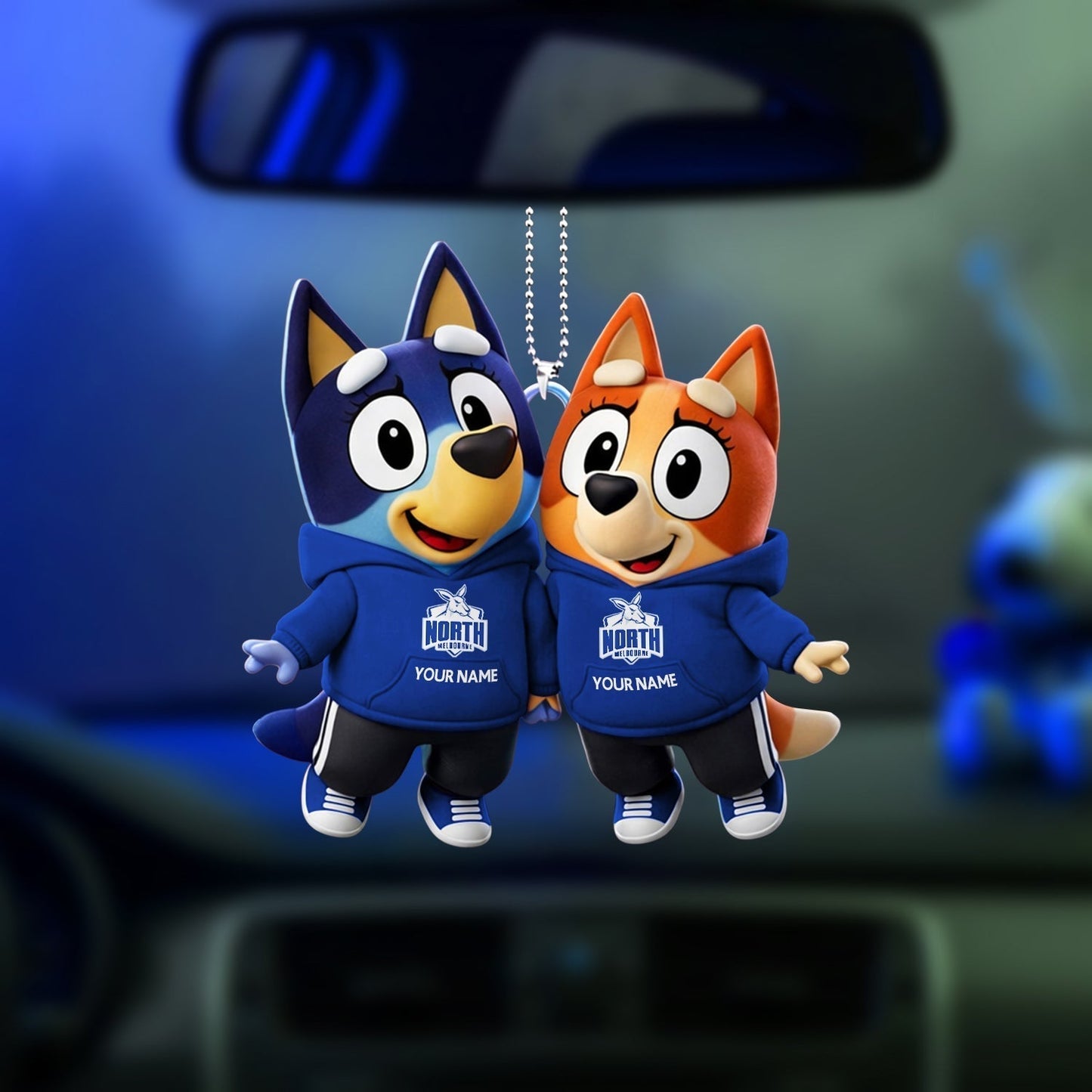 PREMIUM NOR X Bluey & Bingo Car Ornament NDT NHM 040326