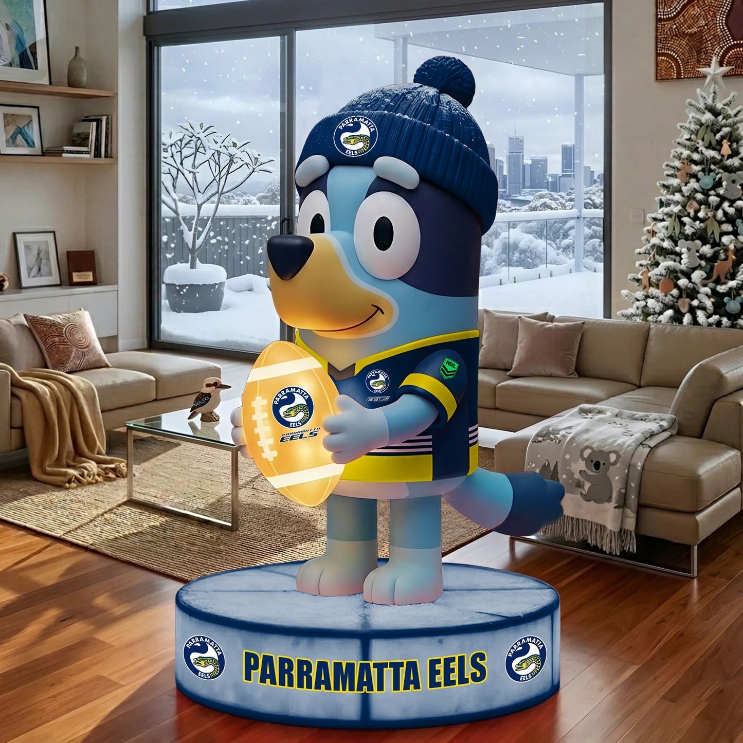 PREMIUM NRL X PE BLUEY COLLECTIBLE STATUE DECOR FOR SWEET HOME LIMITED EDITION NDT NHM 250326