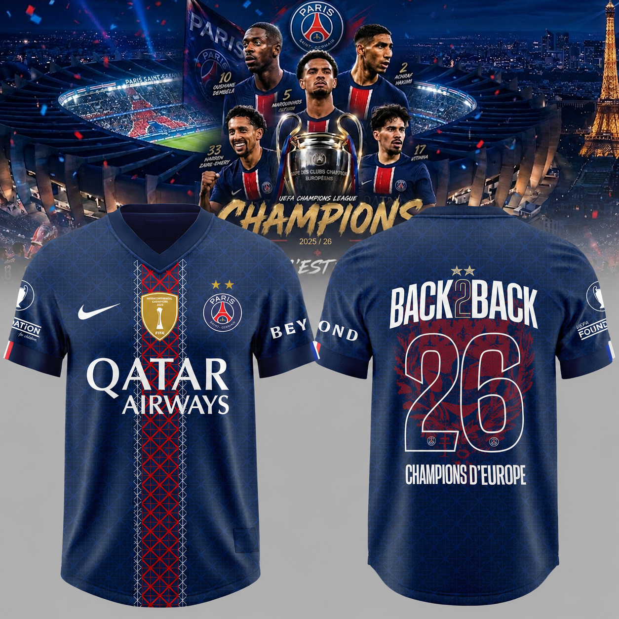 PREMIUM PSG X THANK FOR MEMORIES V3 SHIRT LIMITED EDITIONS NDT VHM 010626